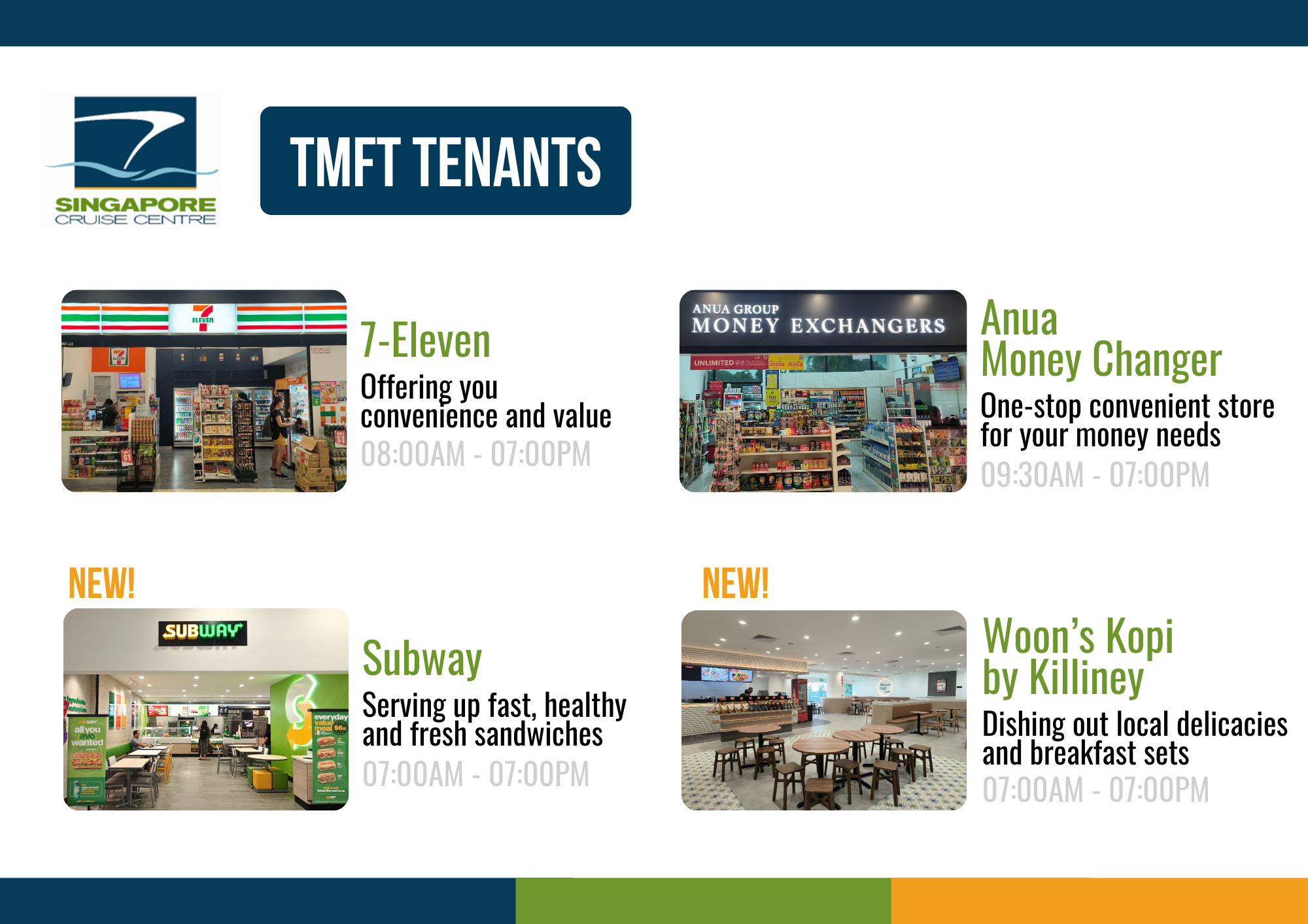 TMFT New Tenants