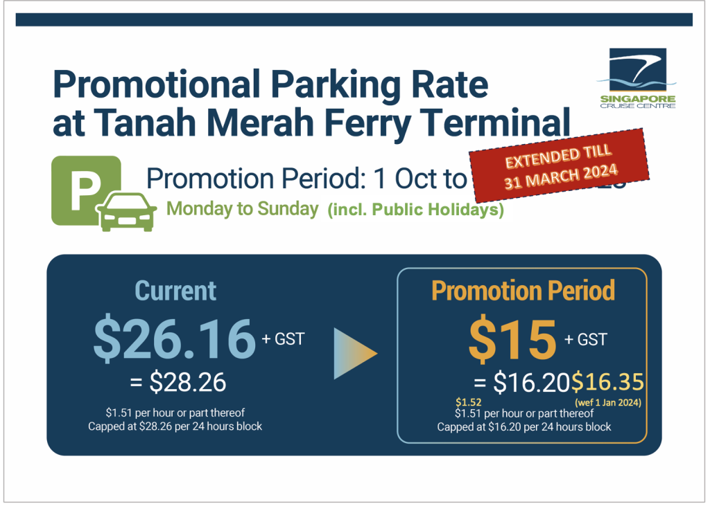 singapore cruise centre parking charges